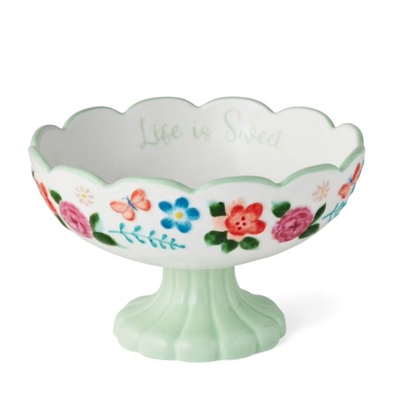 ❤️ Trade New Pioneer Woman Painted Meadows Candy Dish - Picture 10 of 11